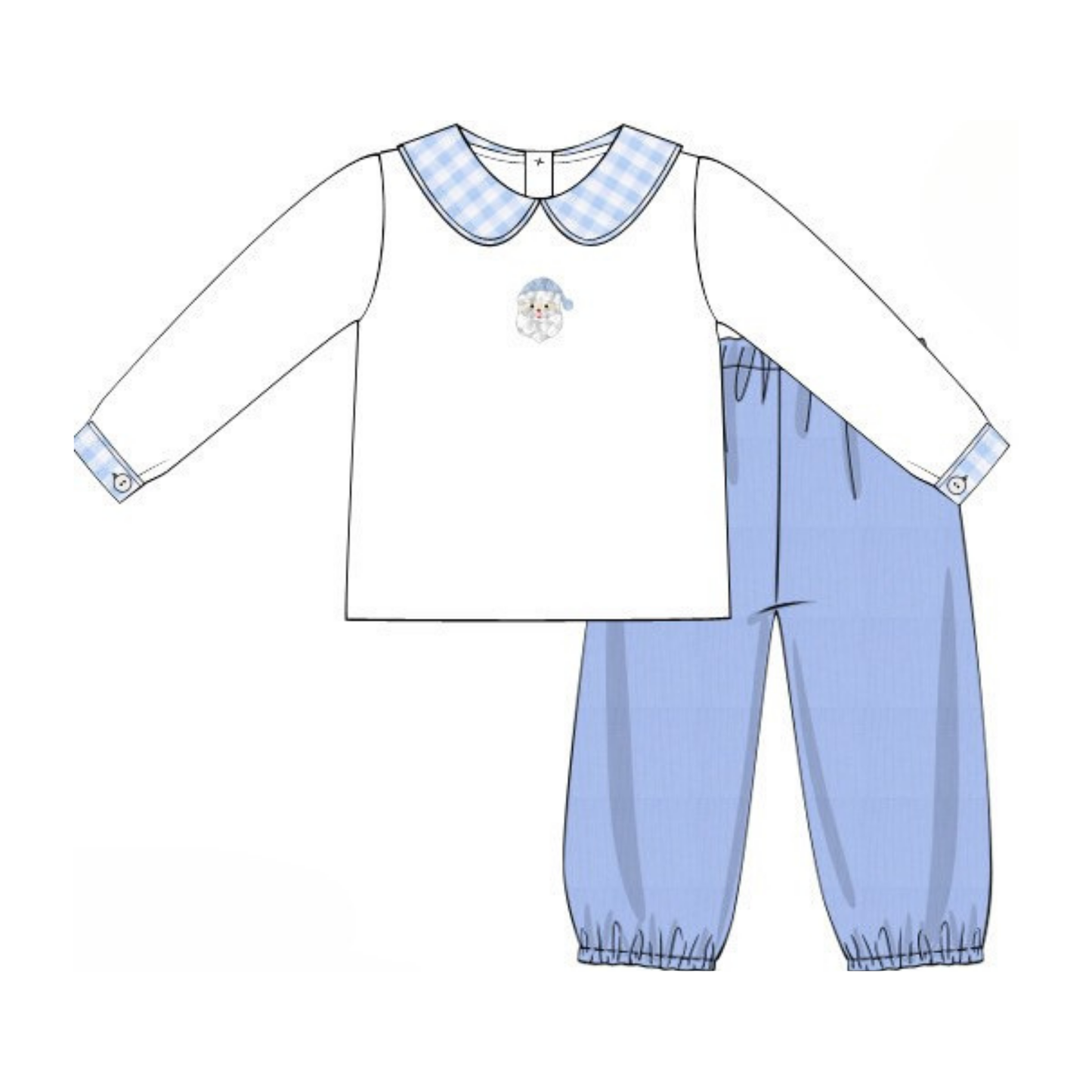 Santa Stitch French Knot Set