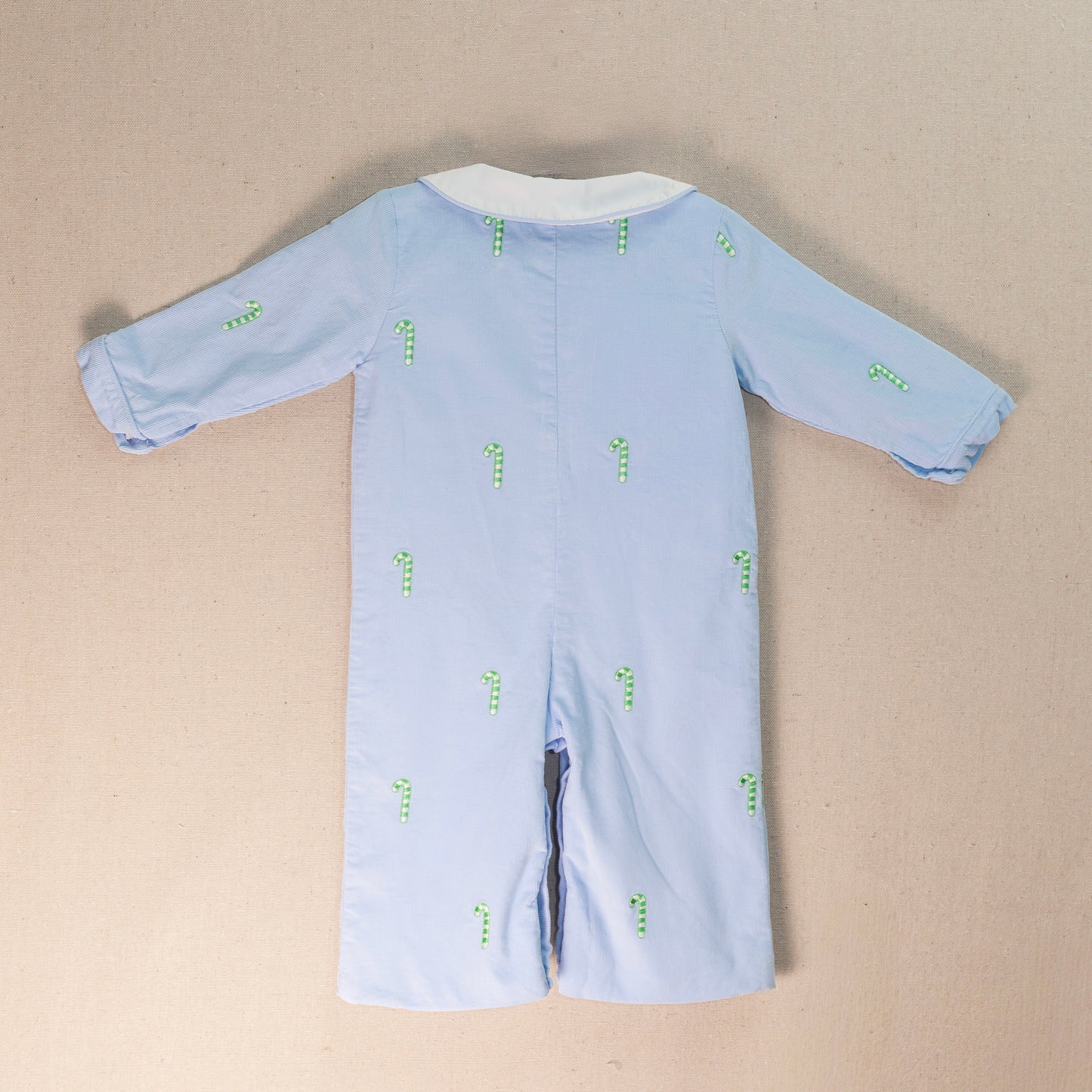 Cozy Cane Corduroy Romper