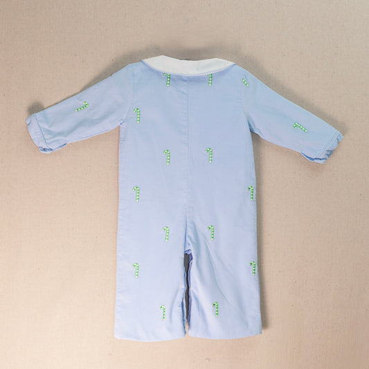 Cozy Cane Corduroy Romper
