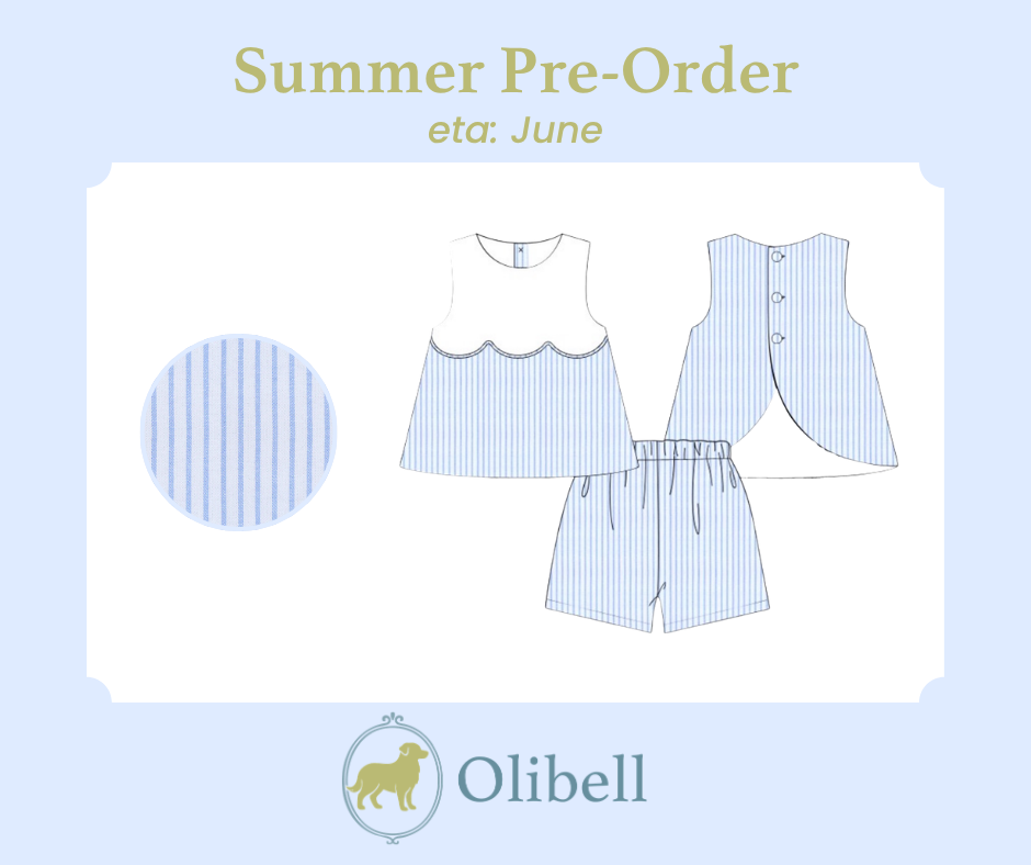 Boardwalk Striped Short Set