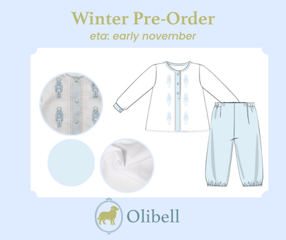 PRE-ORDER: Heirloom Nutcracker Embroidered Set (ETA: Early November)