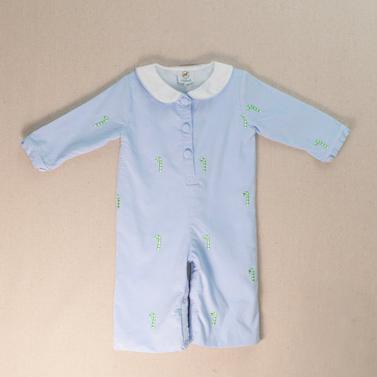 Cozy Cane Corduroy Romper