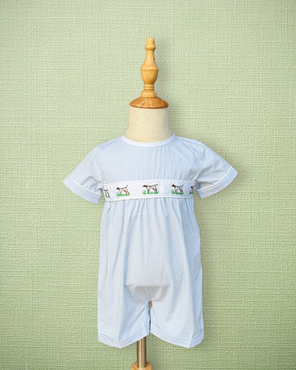 Little Pointer Ribbon Romper