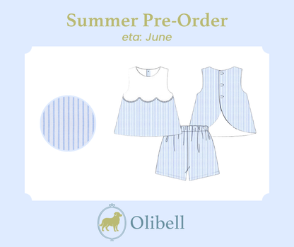 Boardwalk Striped Short Set