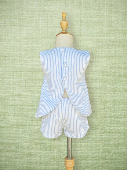 Boardwalk Striped Short Set